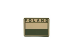 Emblemat patch flaga Polski