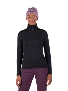 Bluza Rossignol W Blackside Fleece HZ czarna