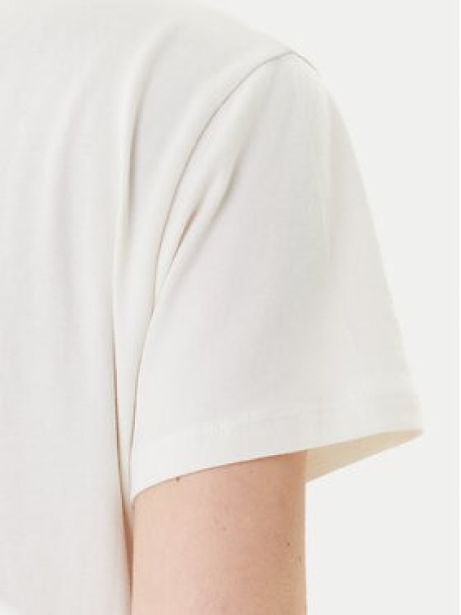 Liu Jo Sport T-Shirt TF5166 JS003 Écru Regular Fit