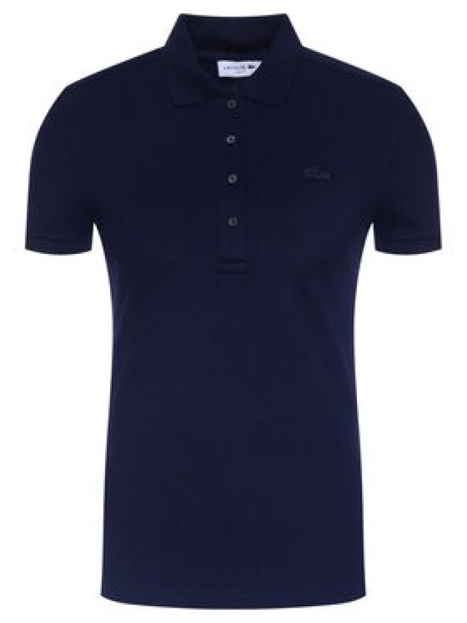 Lacoste Polo PF5462 Granatowy Slim Fit