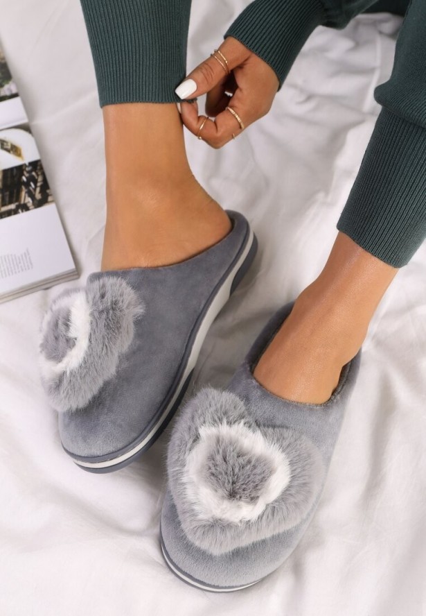 Szare Kapcie Pyrhede