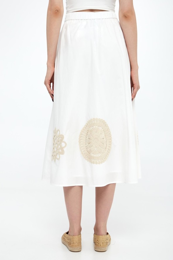 Spódnica midi z haftem Orme WEEKEND MAX MARA