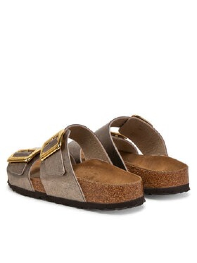 Birkenstock Klapki Sydney Cushion Buckle 1029372 Złoty