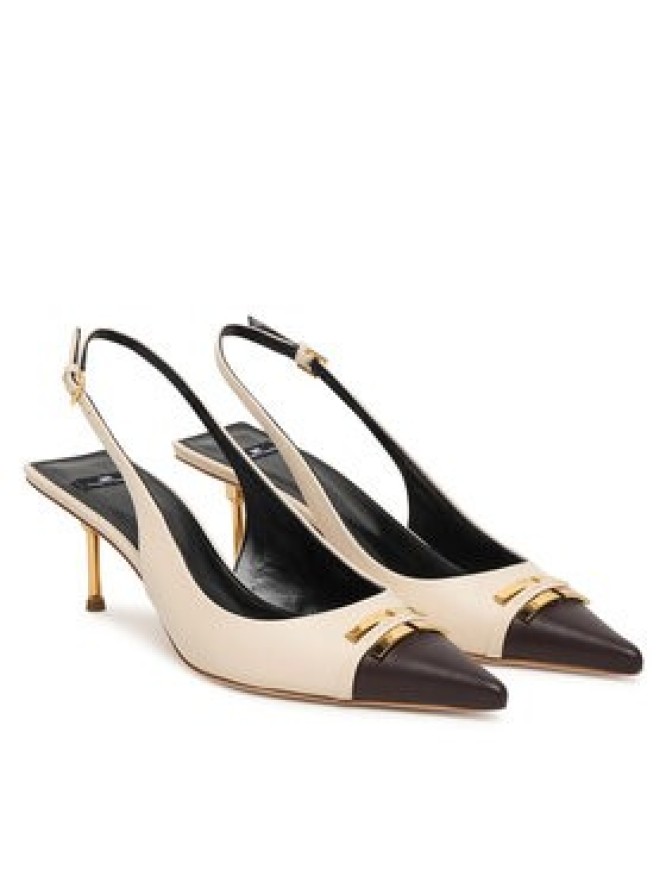 Elisabetta Franchi Czółenka SA57L61E2 Écru