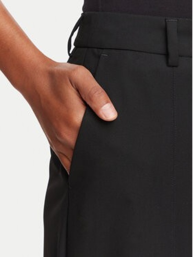 KARL LAGERFELD Spodnie materiałowe B3W10085 Czarny Regular Fit