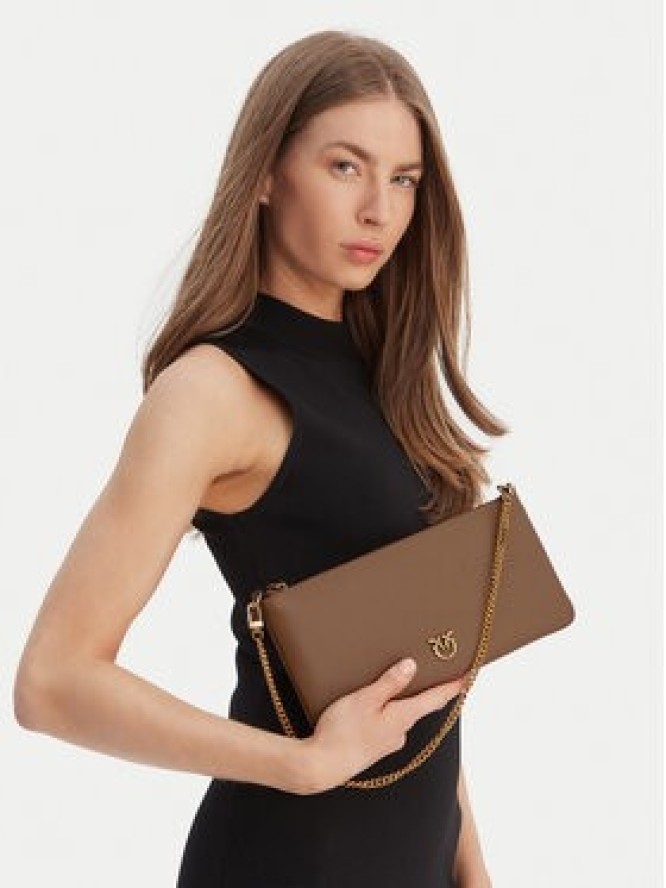 PINKO Torebka Horizontal Flat AI 24-25- PCPL 102747 A0F1 Brązowy