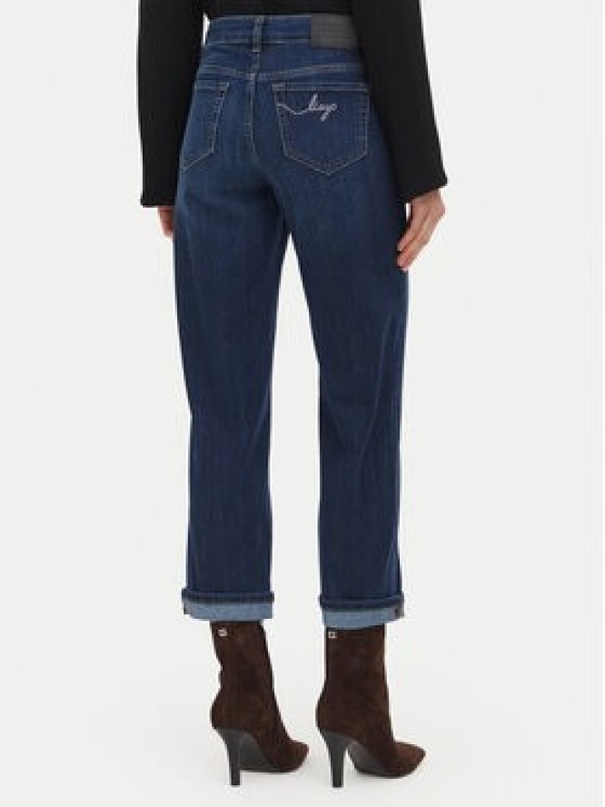 Liu Jo Jeansy UF6085 D0356 Granatowy Straight Fit