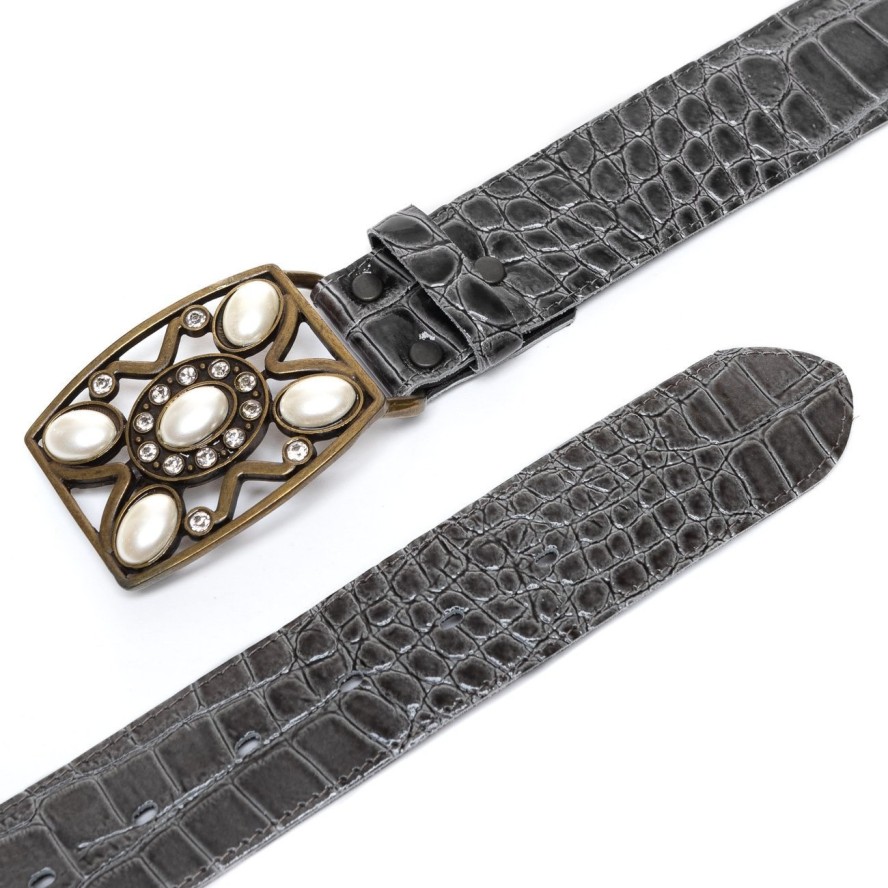 DAMSKI PASEK VANZETTI PASEK SKÓRZANY SOPO-VAN902 770 40mm Ledergürtel Q. 6186(6250)