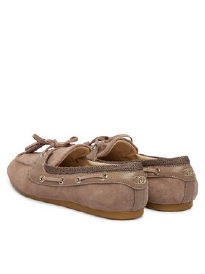 Liu Jo Mokasyny Skipper 03 SF6047 PX624 Beżowy ciemny