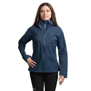 Kurtka przeciwdeszczowa damska Rab Women's Downpour Light Jacket z kapturem