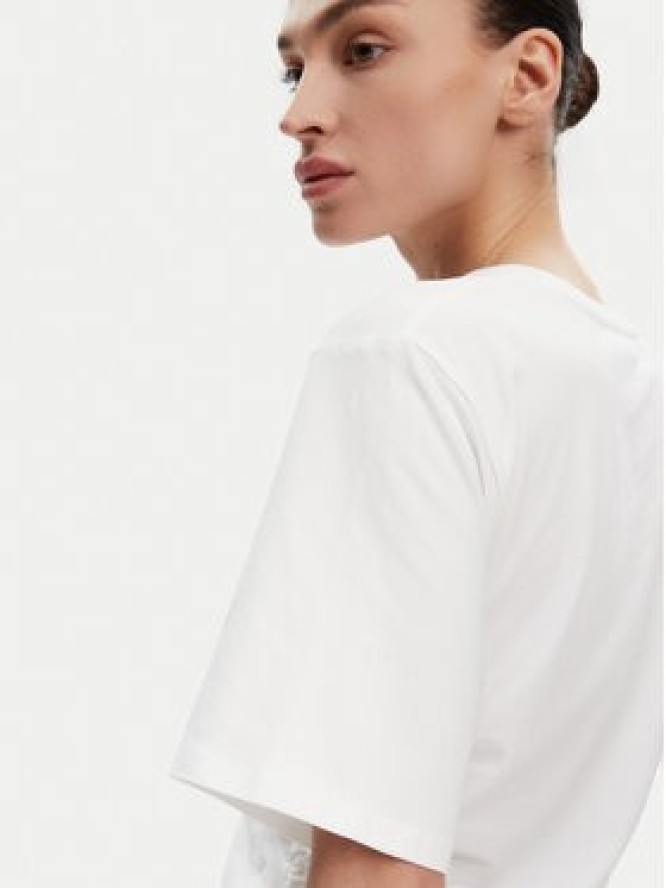 French Connection T-Shirt 76YAF Biały Regular Fit