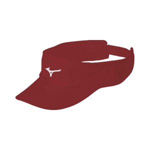 Czapka przeciwsłoneczna Mizuno Drylite czerwona
