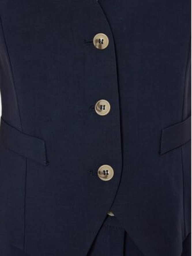 ViCOLO Kamizelka TB1569 Granatowy Regular Fit