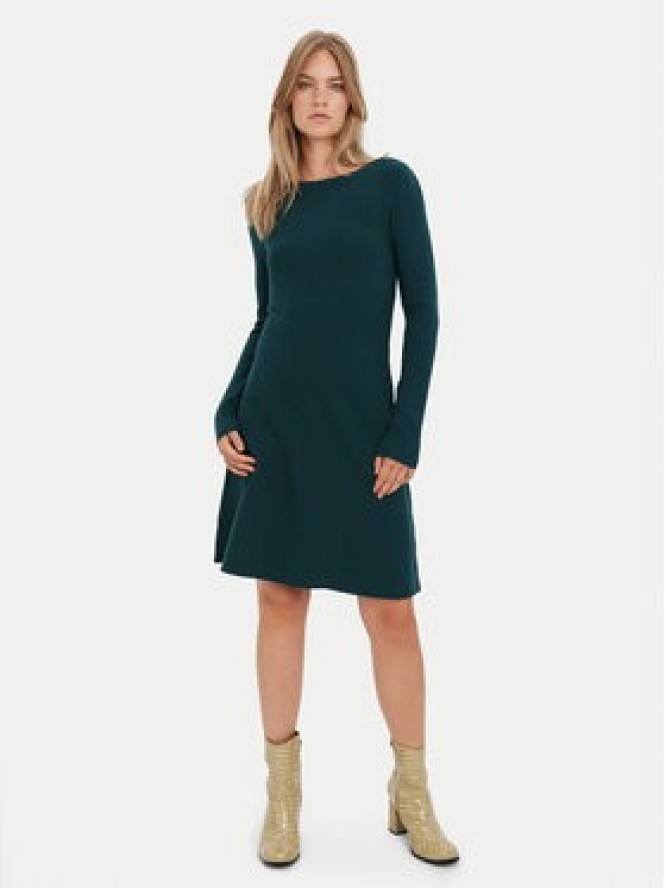 Vero Moda Sukienka dzianinowa Nancy 10254807 Zielony Regular Fit
