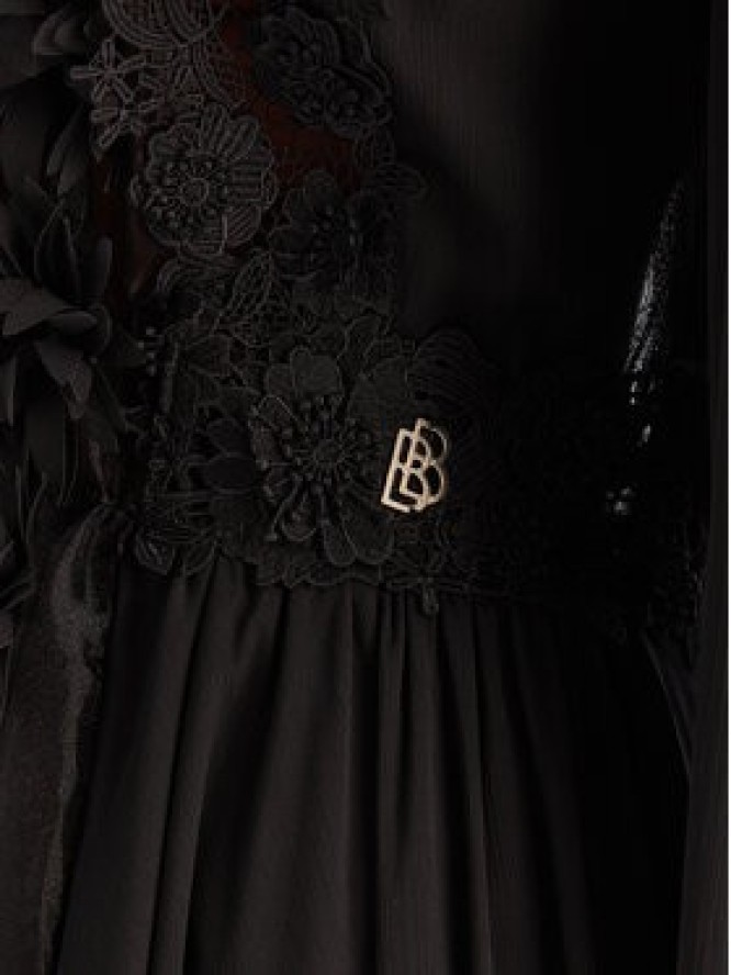 Babylon Sukienka wieczorowa S00827 Czarny Regular Fit