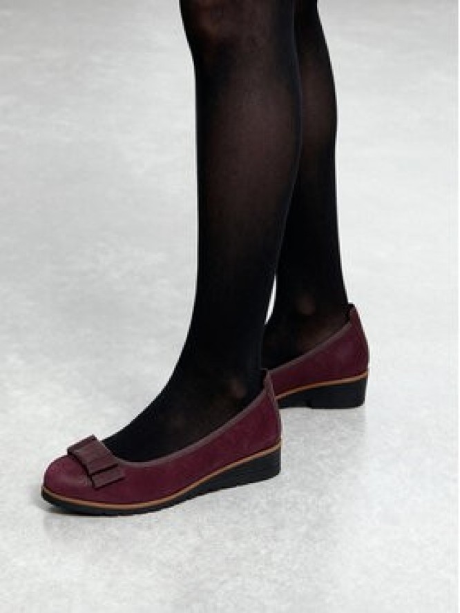 Lasocki Baleriny CEO-RST-TOMBA-29 Bordowy