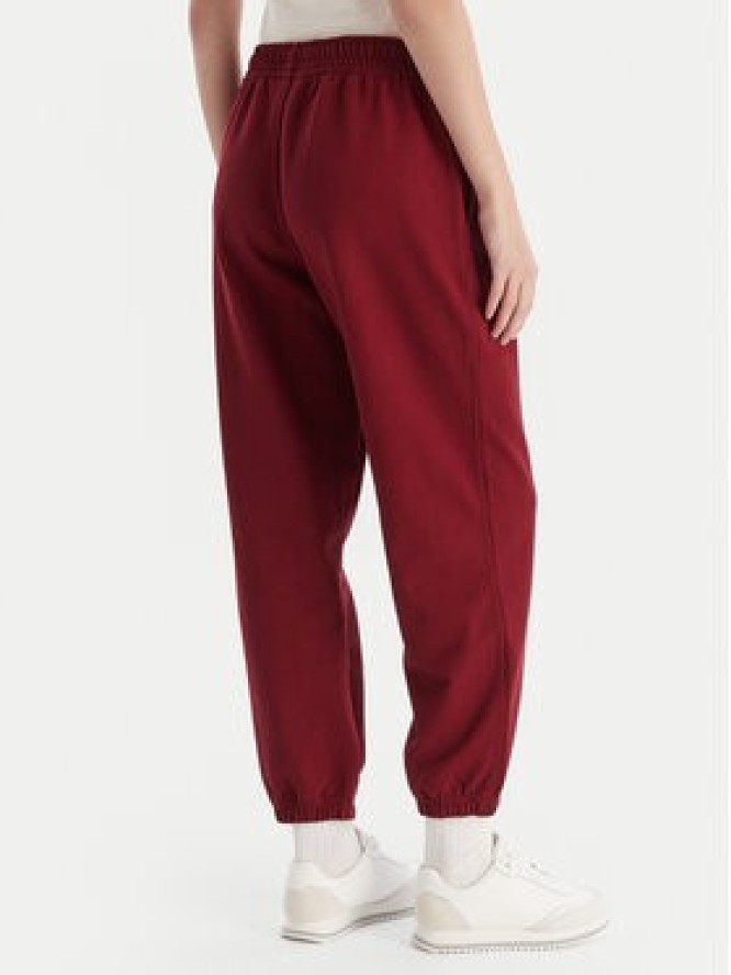 Calvin Klein Jeans Spodnie dresowe Monologo LV047B235G Bordowy Regular Fit