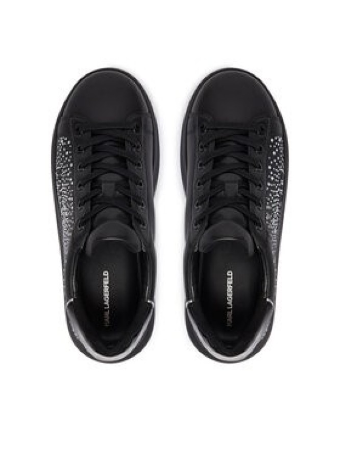 KARL LAGERFELD Sneakersy Kapri KL62556 Czarny