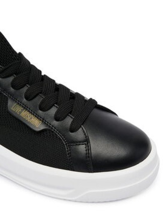 LOVE MOSCHINO Sneakersy JA15055G1OIZ000A Czarny