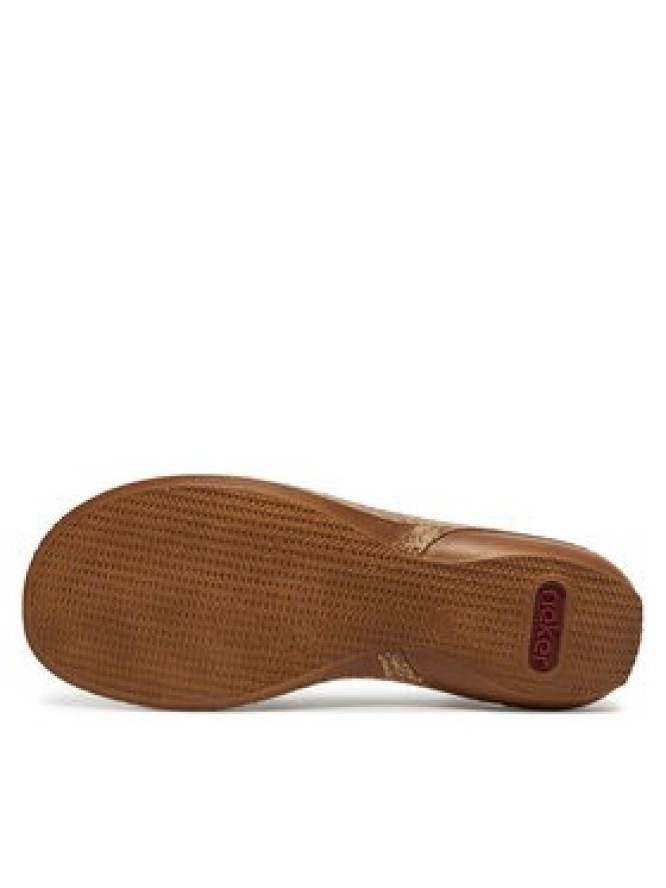 Rieker Sandały 628G9-16 Granatowy