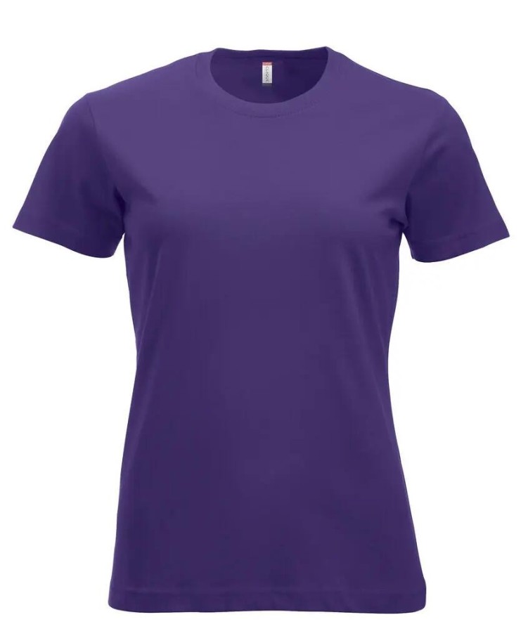 clique New Classic-T Women Klasyczny T-shirt z bawełny ringspun