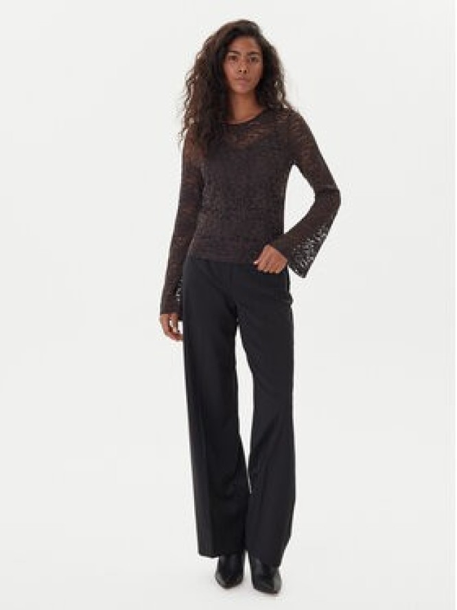 Vero Moda Bluzka Kanya 10336176 Brązowy Regular Fit