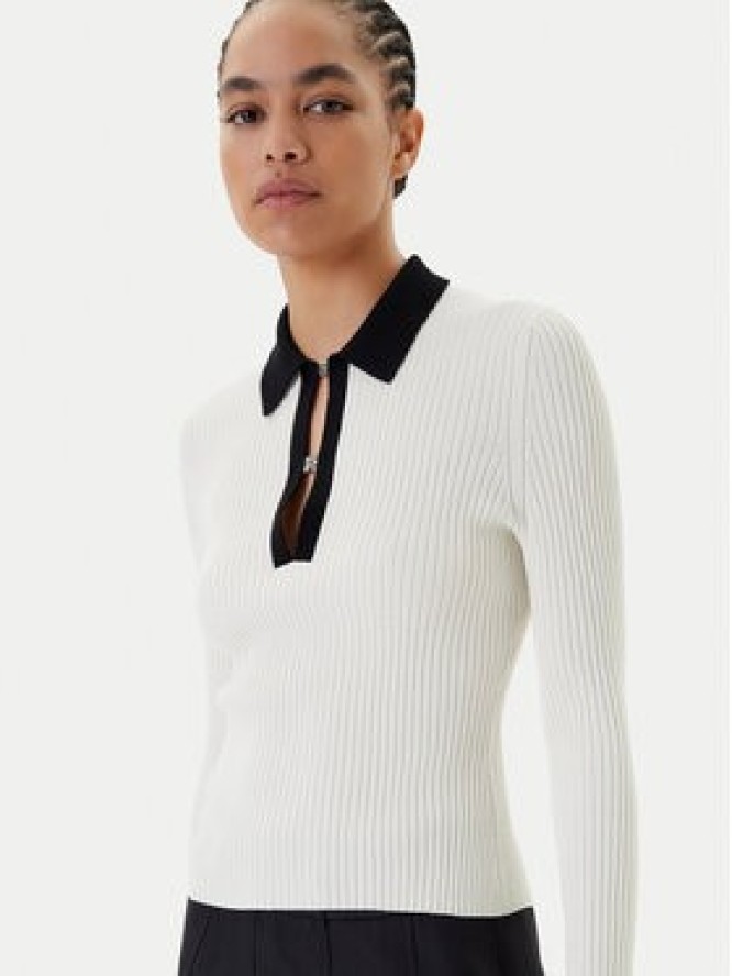 HUGO Sweter Sharro 50542608 Beżowy Slim Fit