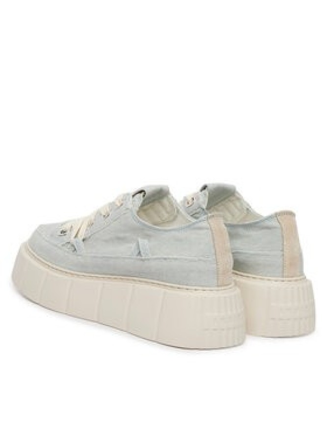 Inuikii Sneakersy Matilda Frayed 1001-001-0181 Niebieski jasny