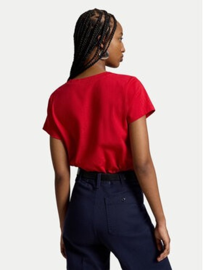 Polo Ralph Lauren T-Shirt 211B14611004 Czerwony Regular Fit