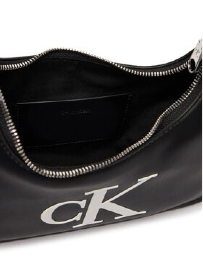 Calvin Klein Torebka Bold Ck Small Shoulder Bag LV04F3230G Czarny