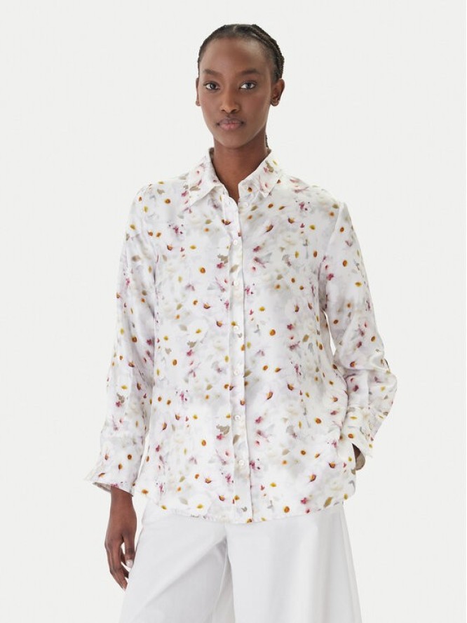 Marella Koszula Salve 2613111141 Biały Relaxed Fit