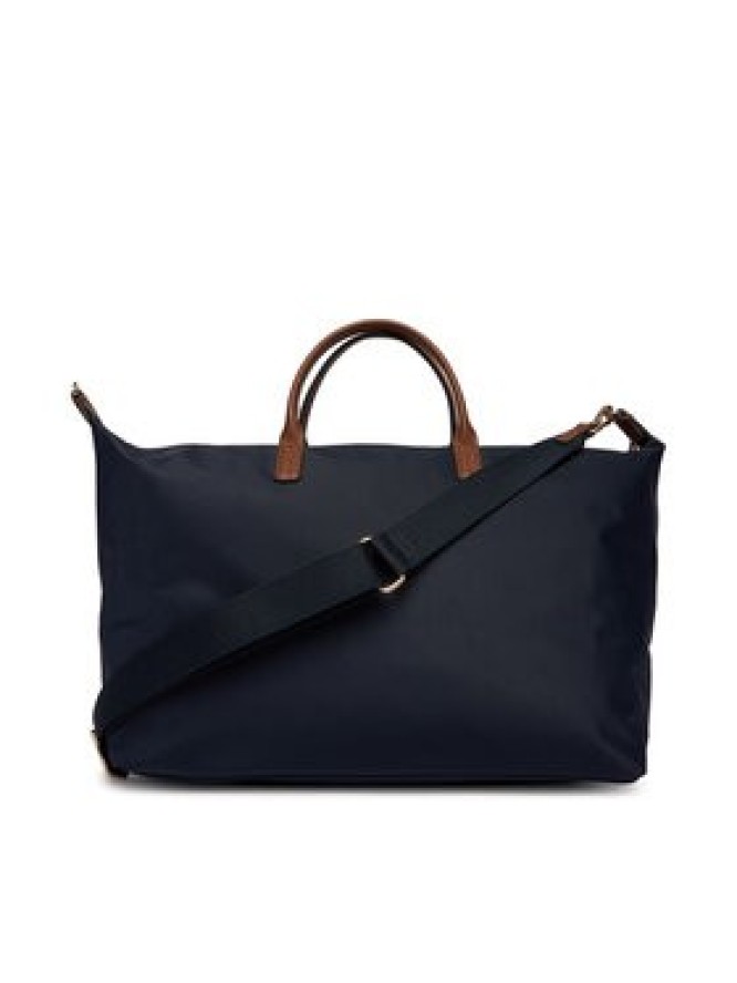 Tommy Hilfiger Torebka Popette Weekender Corp AW0AW18529 Niebieski