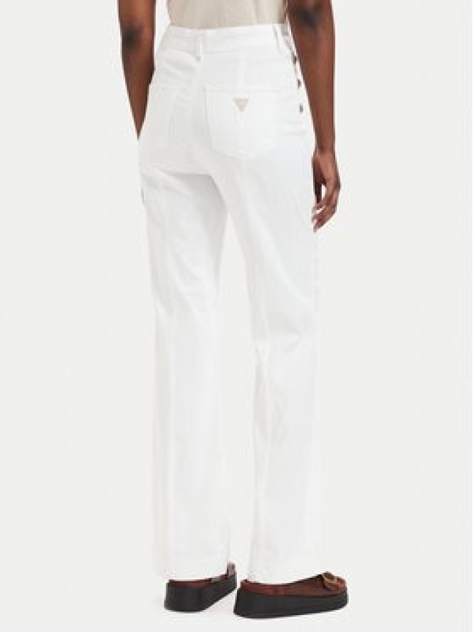 Guess Jeansy W6GA0P W2440 Biały Regular Fit