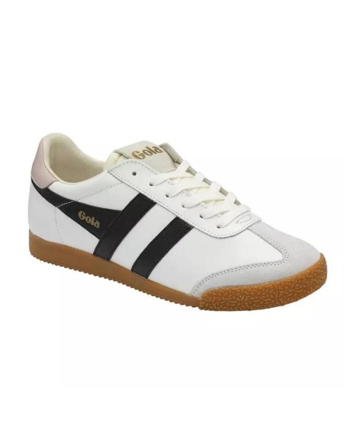 Baskets Femme Baskets Gola GOLA ELAN LEATHER Blanc Blanc Gola
