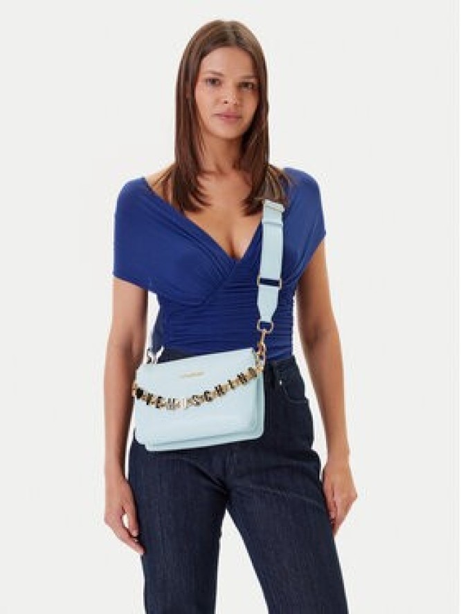 LOVE MOSCHINO Torebka JC4072PP1ML1371A Błękitny