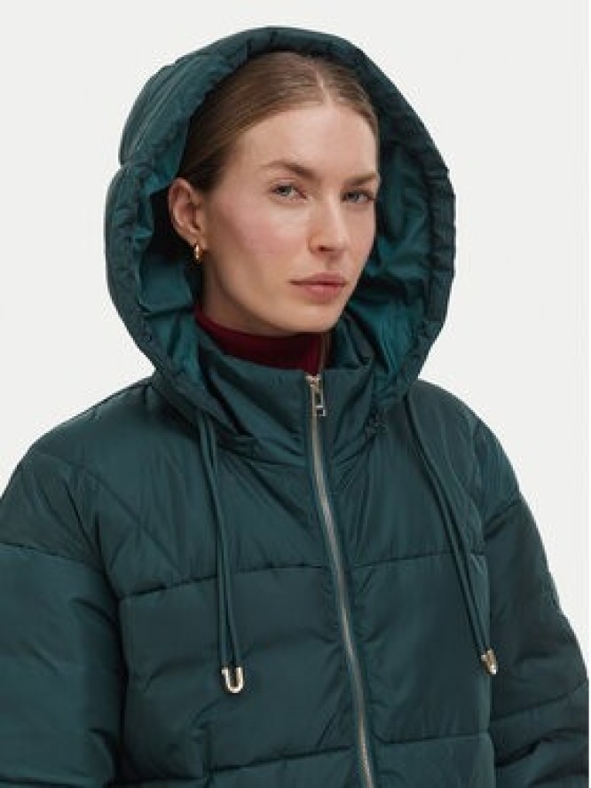 Liu Jo Kurtka zimowa TF6006 TS62A Zielony Regular Fit