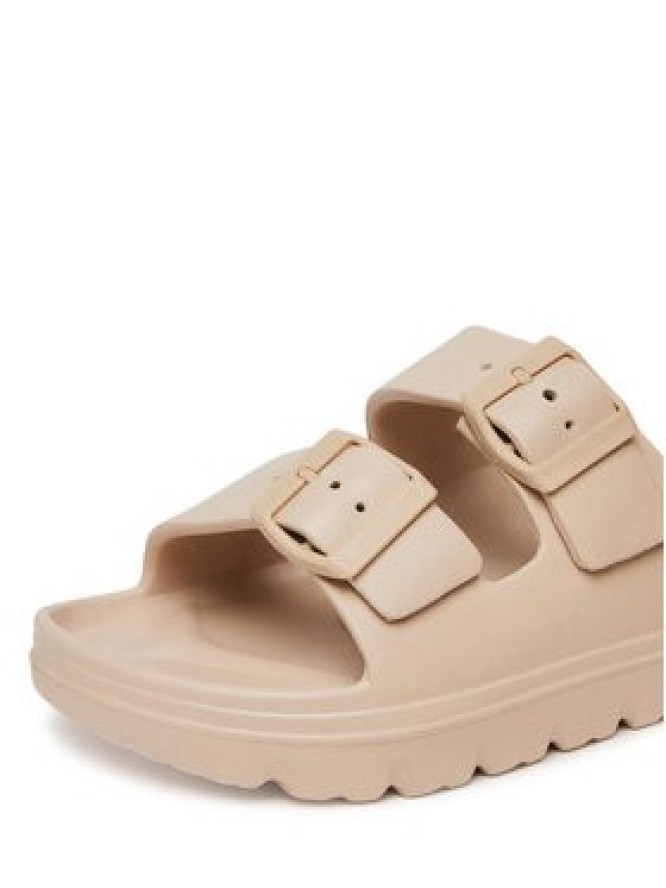 DeeZee Klapki MU-D8-EV0331 Beżowy