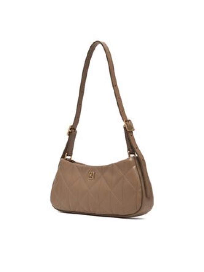 Calvin Klein Torebka Quilted Sm Shoulder Bag LV04F3327G Beżowy