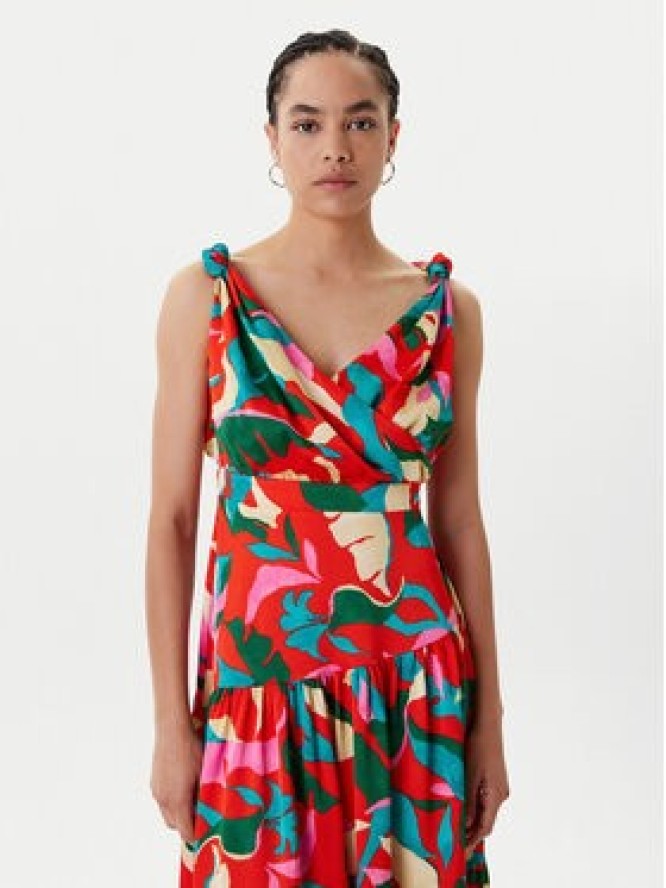 Morgan Sukienka letnia 251-RBY.F Kolorowy Straight Fit