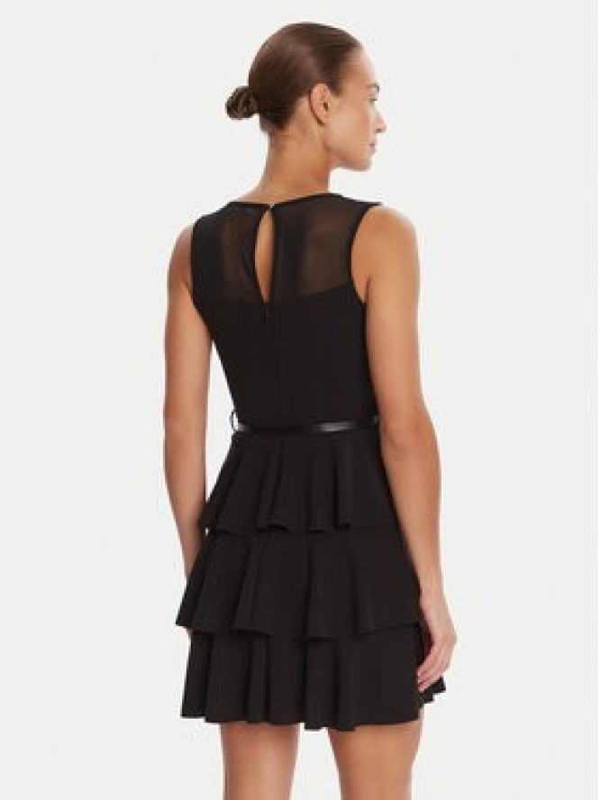 Rinascimento Sukienka koktajlowa CFC0126150003 Czarny Regular Fit