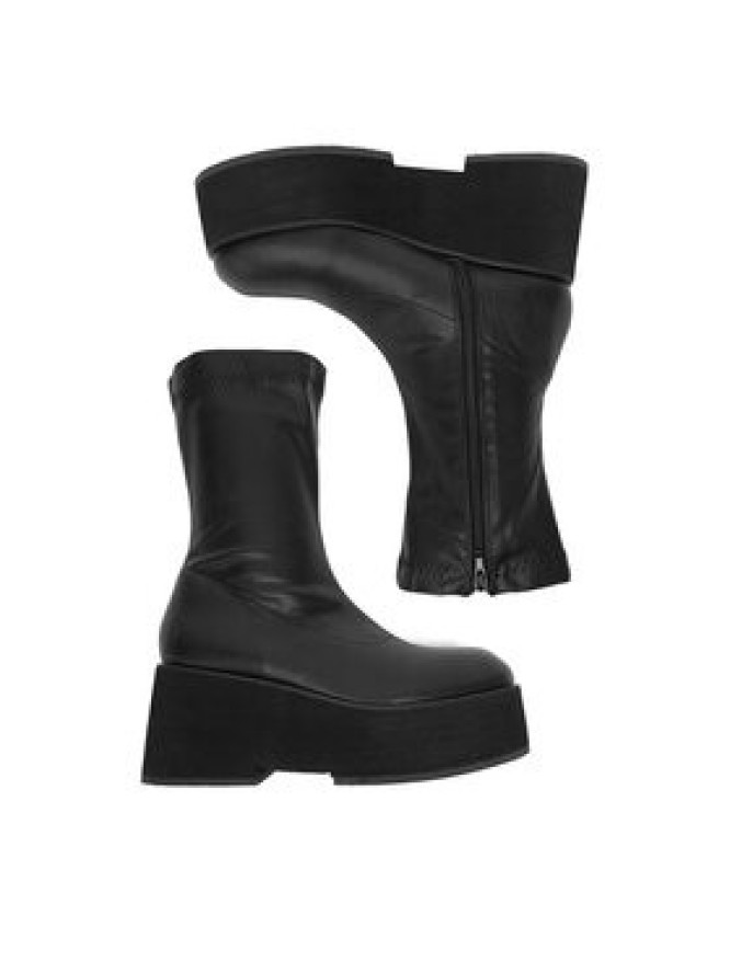 DeeZee Botki W3LH164802 Czarny