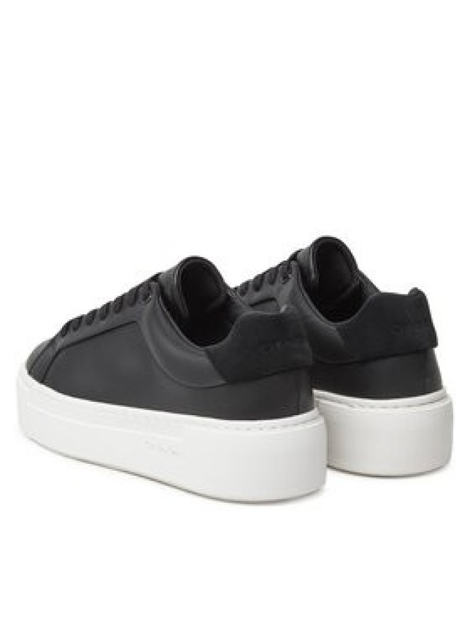 Calvin Klein Sneakersy Ff Cupsole Lace Up Lth HW0HW02570 Czarny