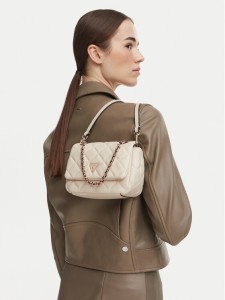 Guess Torebka Juliet Mini HWQG24 56740 Kremowy