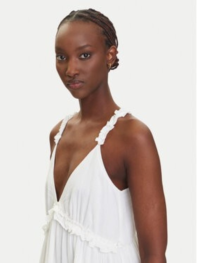 YAS Sukienka letnia Anina 26038014 Biały Regular Fit