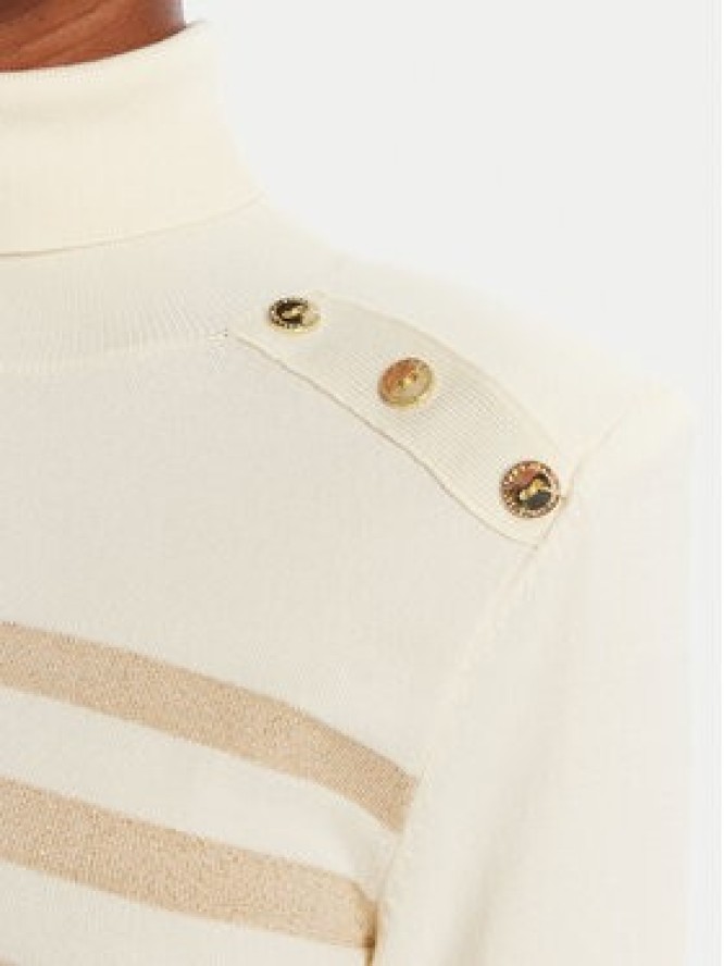 LOLA CASADEMUNT Golf LF2511008 Écru Regular Fit