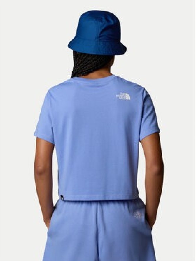 The North Face T-Shirt Simple Dome NF0A87U4 Niebieski Loose Fit