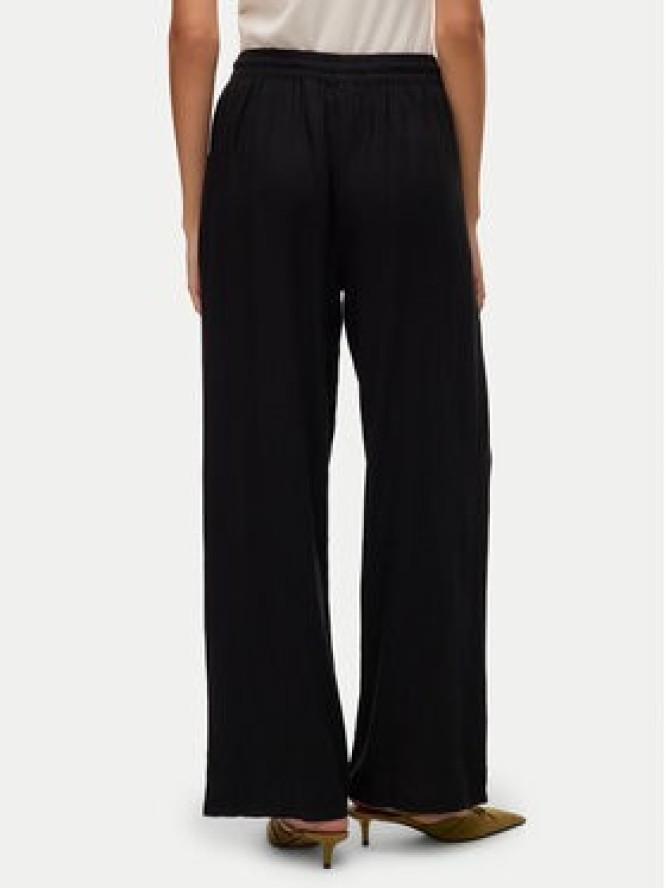 Vero Moda Spodnie materiałowe Linn 10305091 Czarny Loose Fit