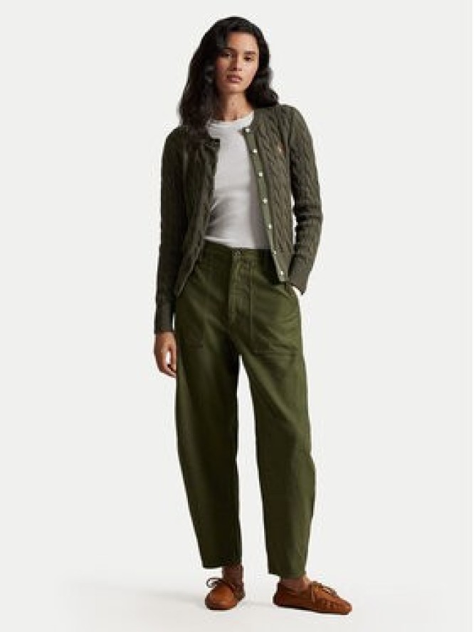 Polo Ralph Lauren Kardigan 211971868500 Zielony Slim Fit