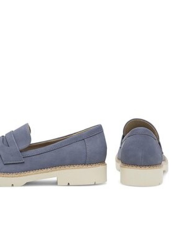 Clara Barson Mokasyny WS5885-01A Niebieski