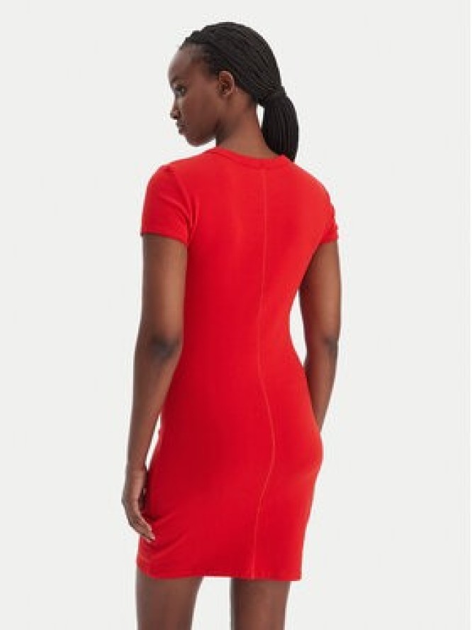 Calvin Klein Jeans Sukienka codzienna LV047B266G Czerwony Slim Fit